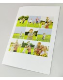 Журнал (брошюра на скрепке) 21x21