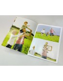 Журнал (брошюра на скрепке) 21x21