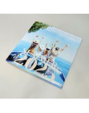 Журнал (брошюра на скрепке) 21x21