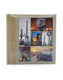 Фотоальбом Fotografia FA-BBM200-405, 200 фото 10х15 см, книжный переплет, место для записей