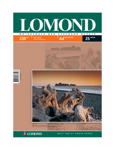 Бумага Lomond (0102049), 230 г/м2, А4, глянцевая односторонняя,