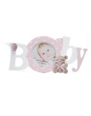 Фоторамка Fotografia FFL-803, 10x10 см, розовая, 