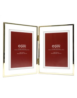 Мультирамка Fotografia FFM-5553/2G, на 2 фото 15х21 см, золотая