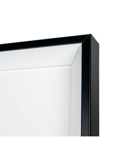 Фоторамка МИРАМ 652570-15, 30x40 см, пластик черный и белый