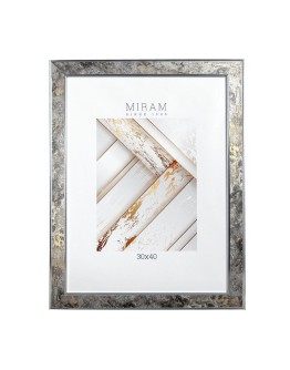Фоторамка МИРАМ 653383-15, 30x40 см, пластик