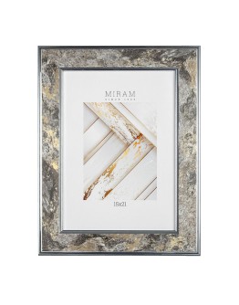 Фоторамка МИРАМ 653383-6, 15х21 см, пластик