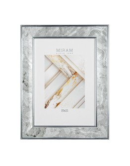 Фоторамка МИРАМ 653385-6, 15х21 см, пластик