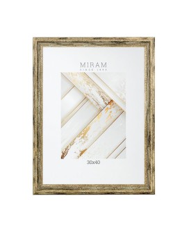 Фоторамка МИРАМ 642643-15, 30х40 см, пластик