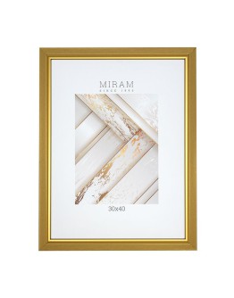 Фоторамка МИРАМ 646218-15, 30х40 см, пластик