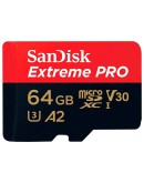 Память SanDisk SDXC Extreme PRO micro 64Gb