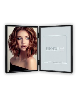 Мультирамка ZEP VK467BD, 2x10х15 см, металл, черный