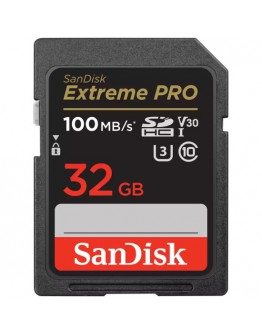 Память SanDisk Extreme PRO SDHC 32GB 100/90MB/s  UHS-I