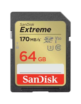 Память SanDisk Extreme SDXC 64GB 170/80MB/s  UHS-I Память SanDisk Extreme SDXC 64GB 170/80MB/s  UHS-I
