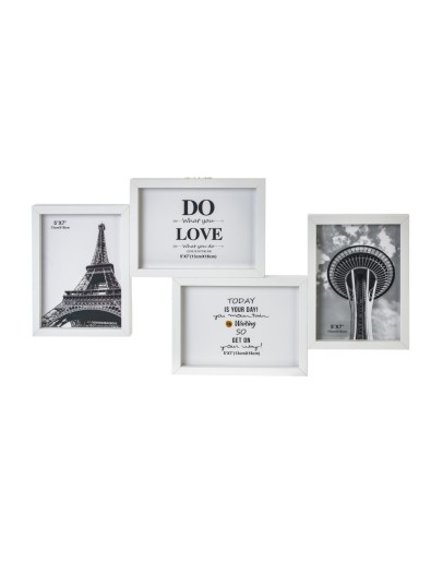 Мультирамка Remeco 816857, на 4 фото 13х18 см, пластик