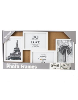 Мультирамка Remeco 816857, на 4 фото 13х18 см, пластик