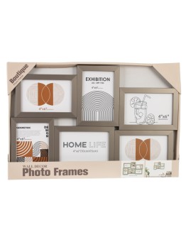 Мультирамка Remeco 816860, на 6 фото 10х15 см,  пластик