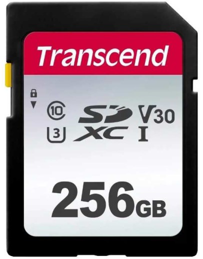 Память Transcend SDXC 256Gb UHS-1 Class U3 V30 95/40Mb/s