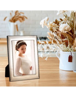 Фоторамка ZEP B10046 10х15 см, металл, с посеребрением