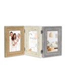 Мультирамка ZEP FF1816,  3 фото 10х15 см, полистирол, рамка-раскладушка