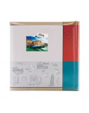 Фотоальбом Fotografia FA-BBM200-408, 200 фото 10х15 см, книжный переплет, место для записей