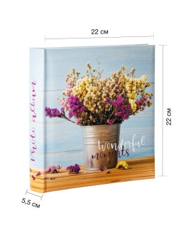 Фотоальбом Fotografia FA-BBM200-352, 200 фото 10х15 см, книжный переплет, место для записей