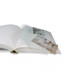 Фотоальбом Walther FA-363-L, 100 страниц 30x30 см, книжный переплет, белые листы
