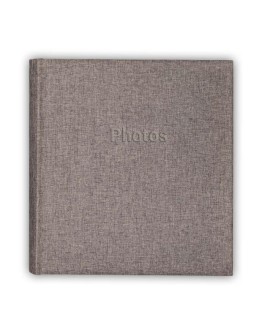 Фотоальбом ZEP, HD2931BR, 60 страниц 29х31 см, лен, коричневый