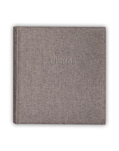 Фотоальбом ZEP, HD2931BR, 60 страниц 29х31 см, лен, коричневый