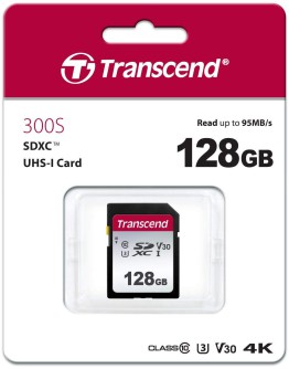 Память Transcend SDXC 128Gb UHС-I class 10 300x Память Transcend SDXC 128Gb UHС-I class 10 300x