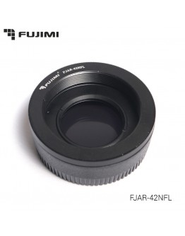 Переходник Fujimi FJAR-42NFL с M42 на Nikon с линзой