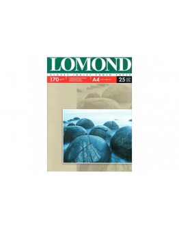 Бумага Lomond (0102143), 170 г/м2, A4, глянцевая односторонняя, 25 листов