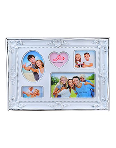 Мультирамка Image Art PL04-5 на 5 фото разного формата, белый