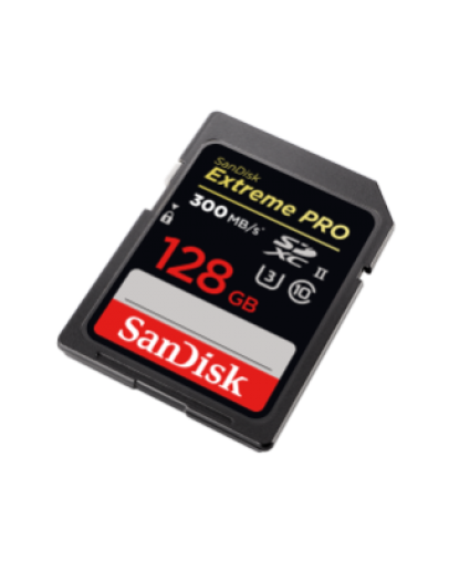 Память SanDisk Extreme PRO SDXC CI.10 128GB 300MB/s  UHS-II